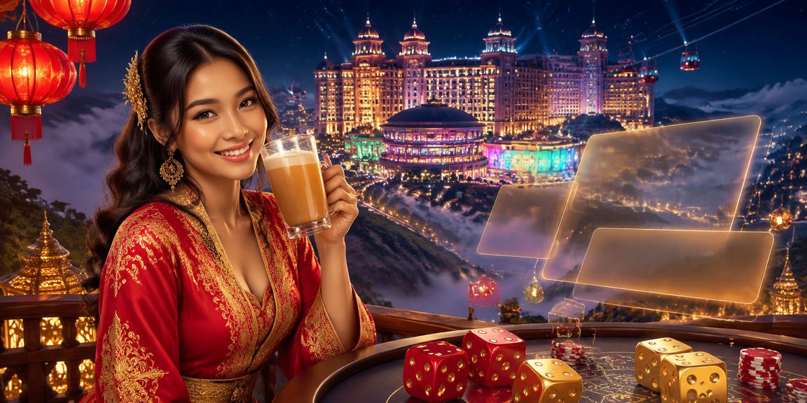Permainan dadu dan jackpot bergaya di Genting Highlands Malaysia
