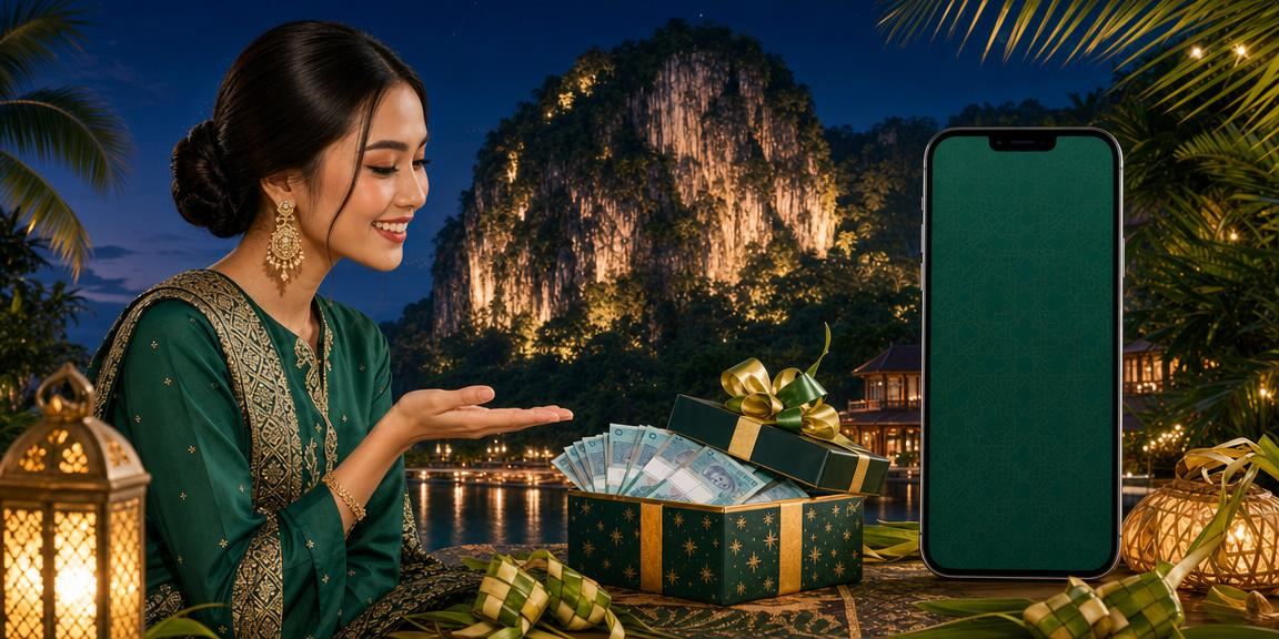 Pemain Ipoh bermain kasino mudah alih semasa Hari Raya dengan promosi sukan maya